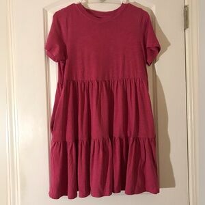 (Old Navy) Tiered Mini Swing Dress